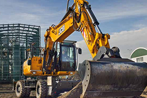 JCB JS175 Wheeled Excavators Saudi Arabia