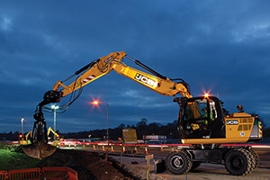 JCB JS175 Wheeled Excavators Saudi Arabia